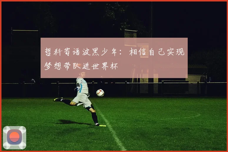 哲科寄语波黑少年：相信自己实现梦想带队进世界杯
